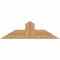 Ekena Millwork Portland Smooth Timber Gable Bracket, Western Red Cedar, 36"W x 10"H x 3 1/2"D x 5 1/2"F, 7/12 Pitch GBW036X10X0406POR00SWR - alternate 1